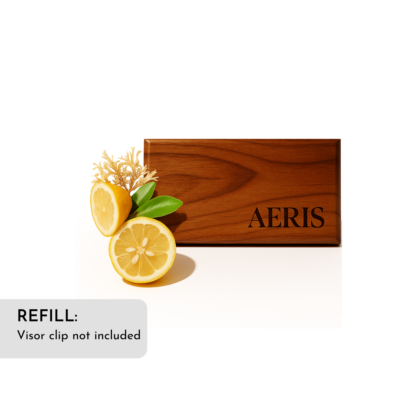 AERIS Wood Car Air Freshener – Scented Wood Chip Refill (Refill Only)