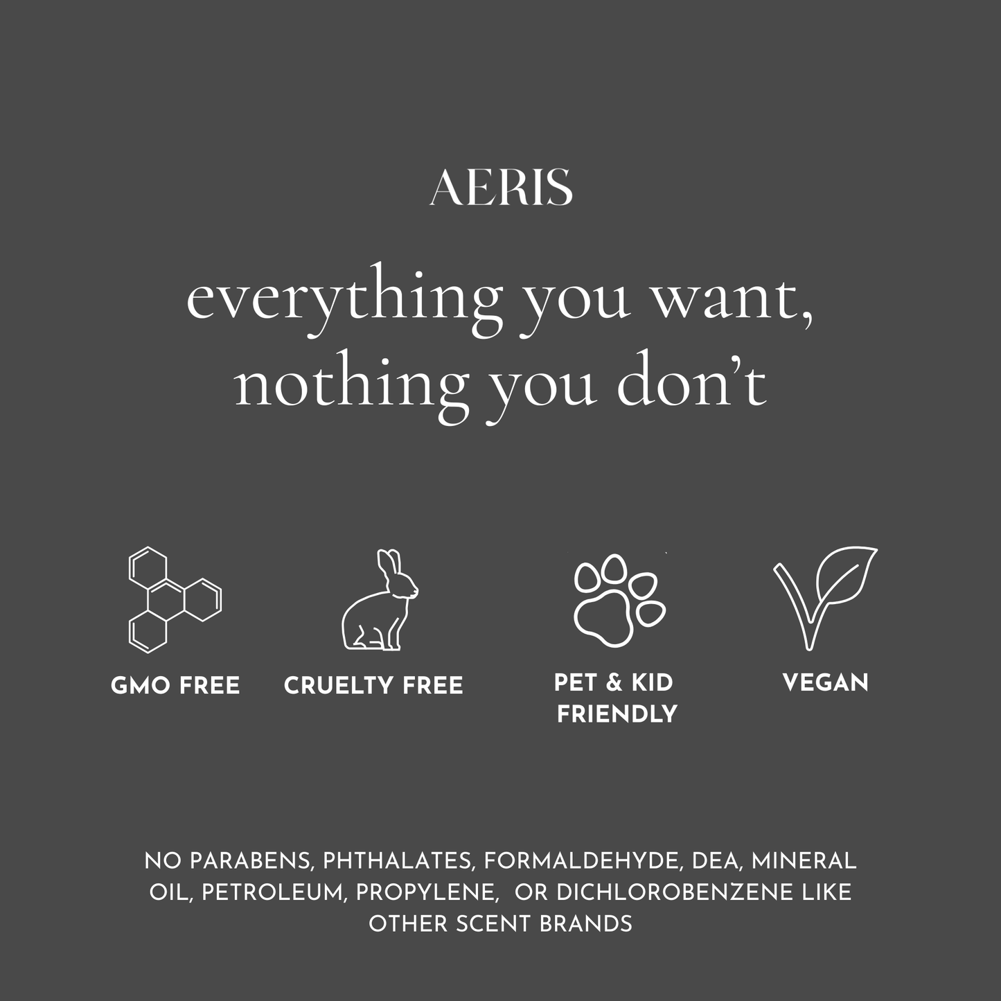 AERIS Wood Car Air Freshener – Scented Wood Chip Refill (Refill Only)