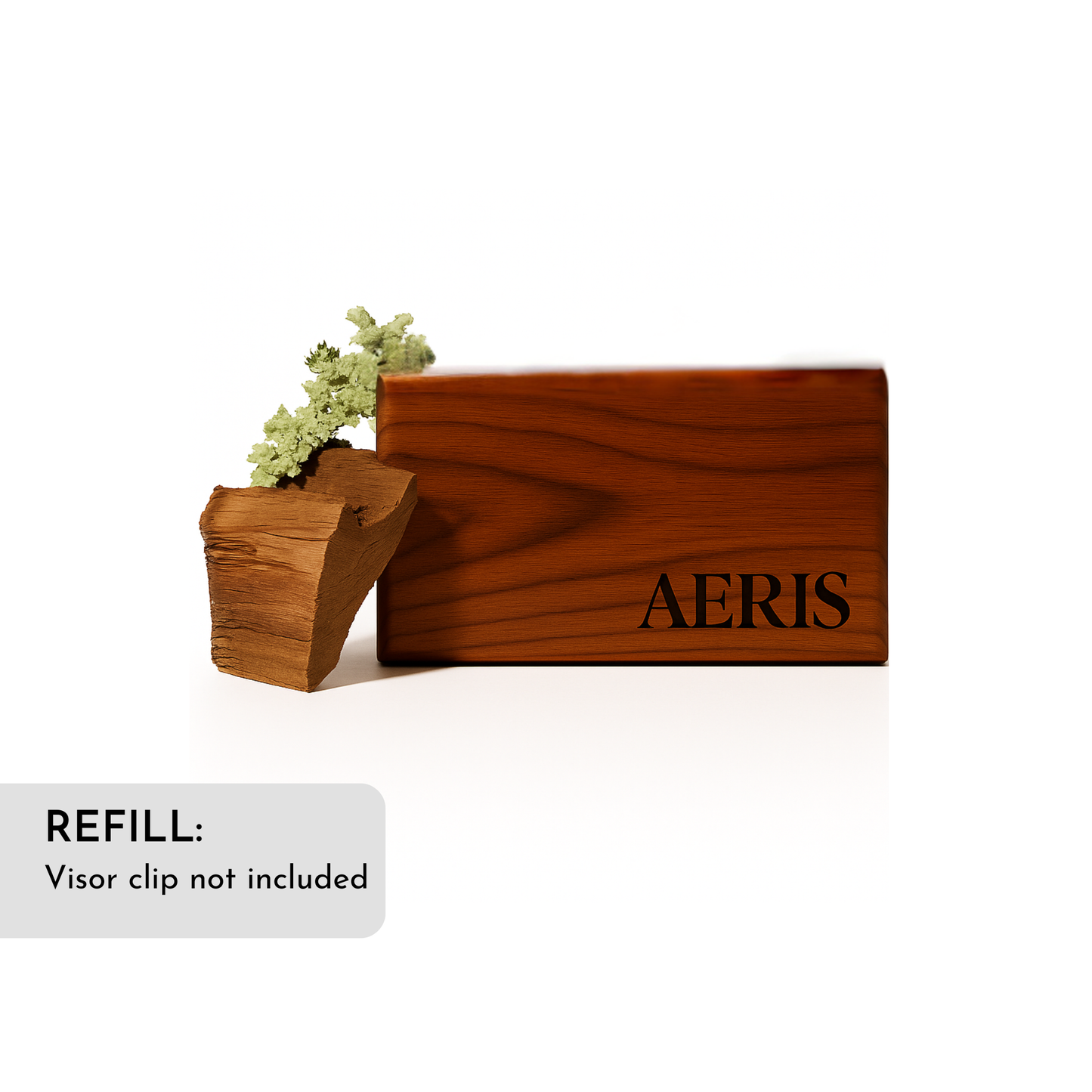 AERIS Wood Car Air Freshener – Scented Wood Chip Refill (Refill Only)