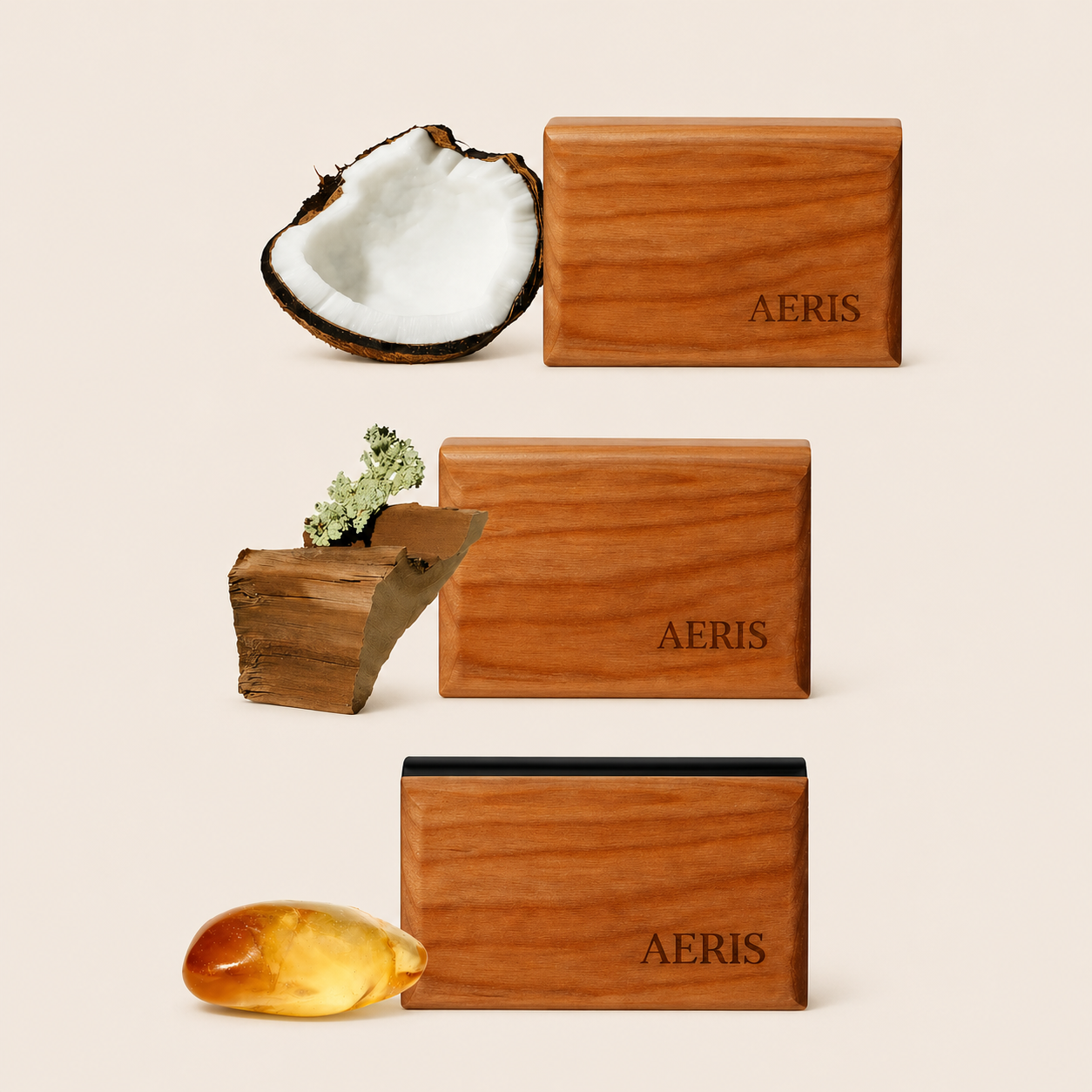 Starter Trio Pack – Clip + 3 Scented Wood Chip Refills