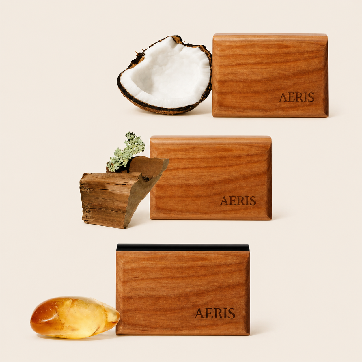 Starter Trio Pack – Clip + 3 Scented Wood Chip Refills